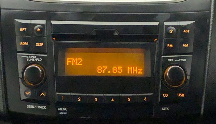 2015 Maruti Swift VXI, Petrol, Manual, 77,170 km, Infotainment System