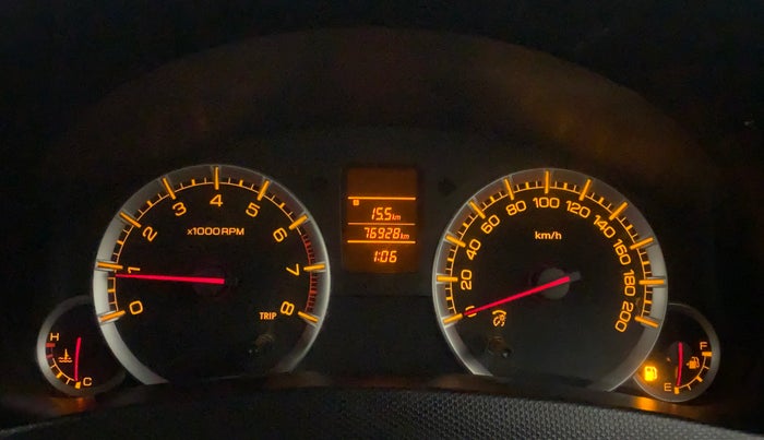 2015 Maruti Swift VXI, Petrol, Manual, 77,170 km, Odometer Image