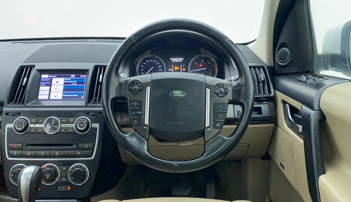 2014 Landrover Freelander 2 SD4 HSE, Diesel, Automatic, 1,19,150 km, Steering Wheel Close-up