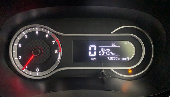 2020 Hyundai GRAND I10 NIOS SPORTZ 1.0 TURBO GDI, Petrol, Manual, 73,889 km, Odometer Image