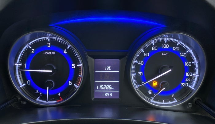 2017 Maruti Baleno DELTA DDIS 190, Diesel, Manual, 1,15,358 km, Odometer Image