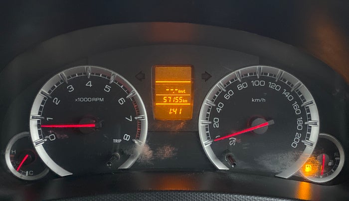 2014 Maruti Swift VXI D, Petrol, Manual, 57,353 km, Odometer Image