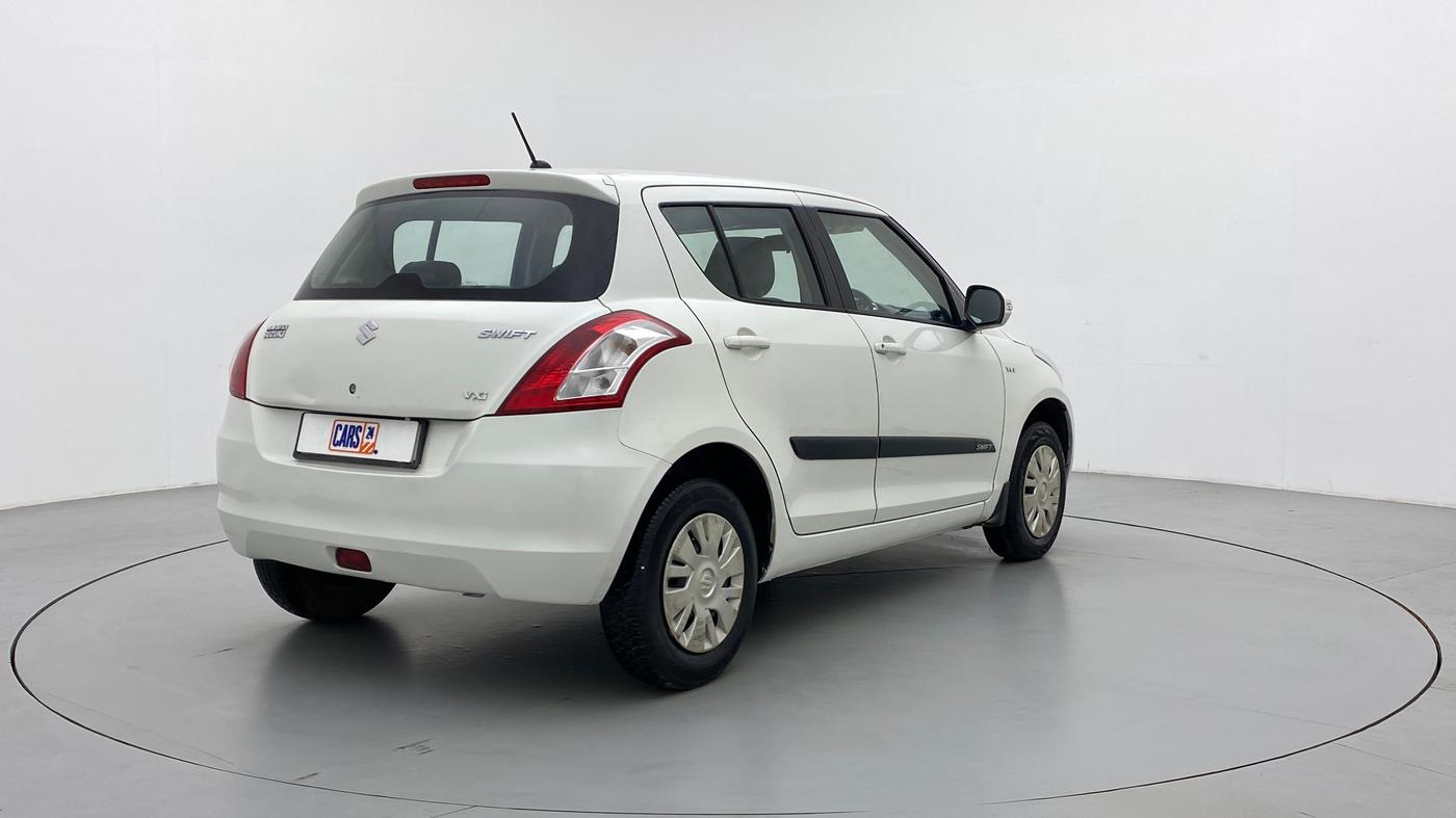 2014 Maruti Swift VXI D, Petrol, Manual, 57,353 km, Right Back Diagonal