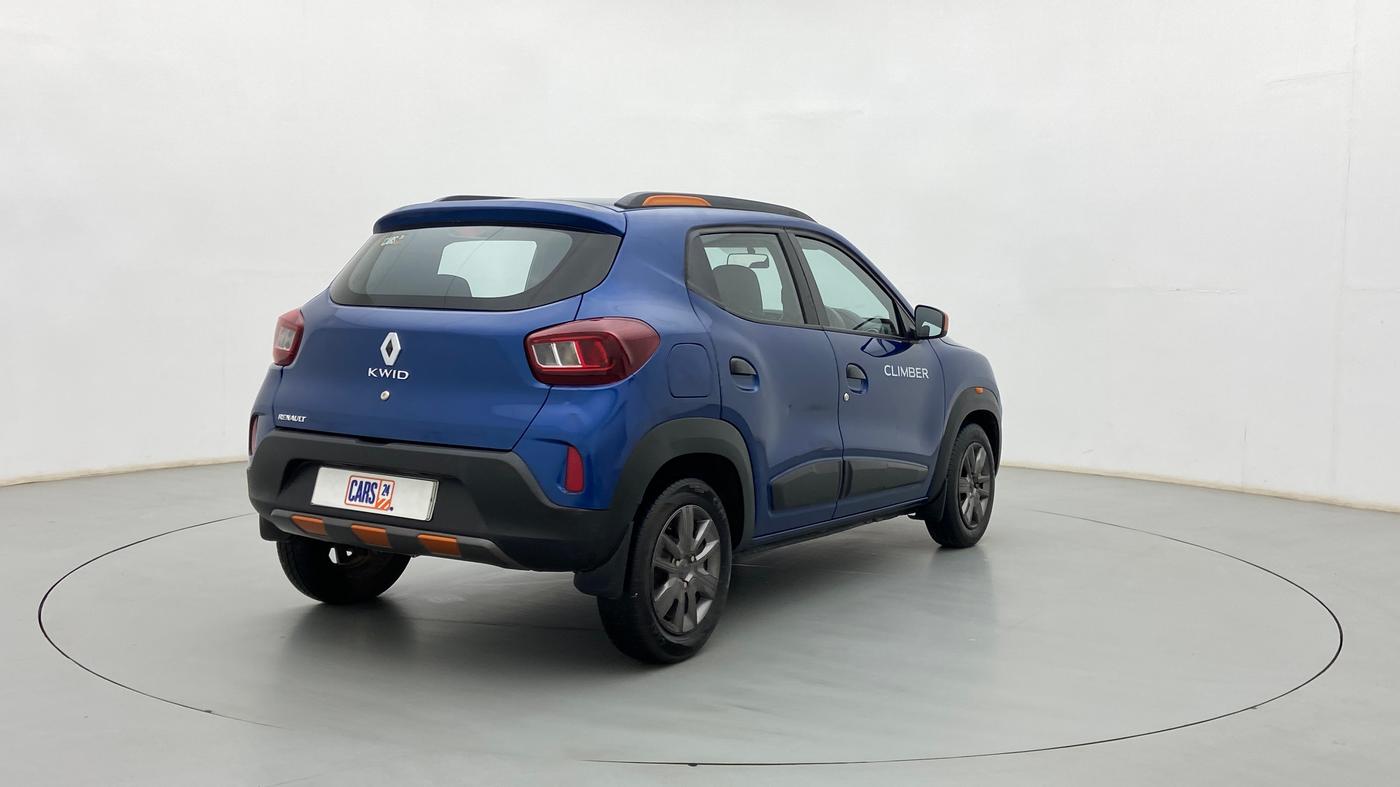 2021 Renault Kwid CLIMBER 1.0 (O), Petrol, Manual, 41,389 km, Right Back Diagonal