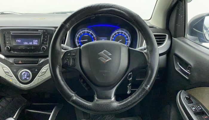 2016 Maruti Baleno DELTA PETROL 1.2, Petrol, Manual, 88,998 km, Steering Wheel Close Up
