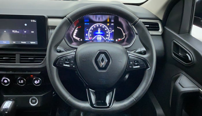 2021 Renault Kiger RXZ AMT 1.0 DUAL TONE, Petrol, Automatic, 2,727 km, Steering Wheel Close Up
