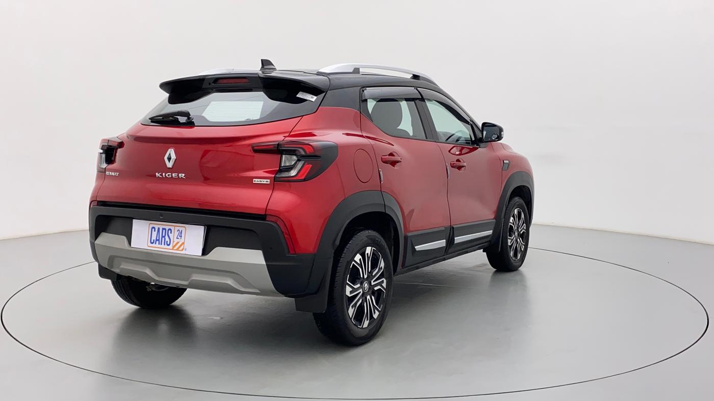 2021 Renault Kiger RXZ AMT 1.0 DUAL TONE, Petrol, Automatic, 2,727 km, Right Back Diagonal