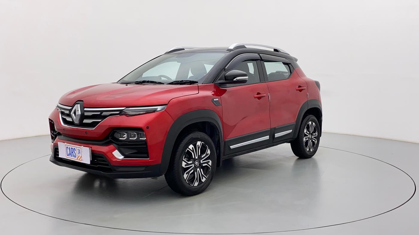 2021 Renault Kiger RXZ AMT 1.0 DUAL TONE, Petrol, Automatic, 2,727 km, Left Front Diagonal