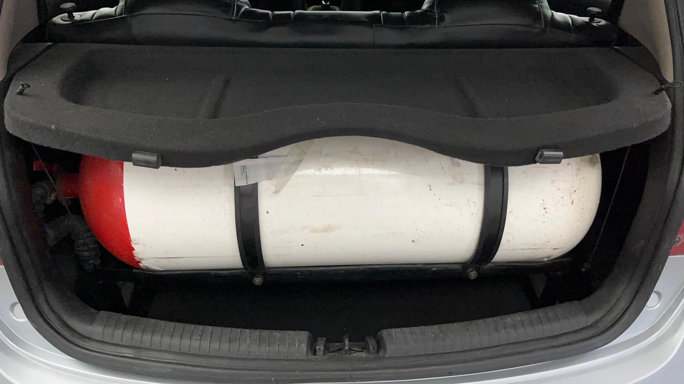 2019 Hyundai Grand i10 SPORTZ 1.2 KAPPA VTVT, CNG, Manual, 87,752 km, Boot Inside