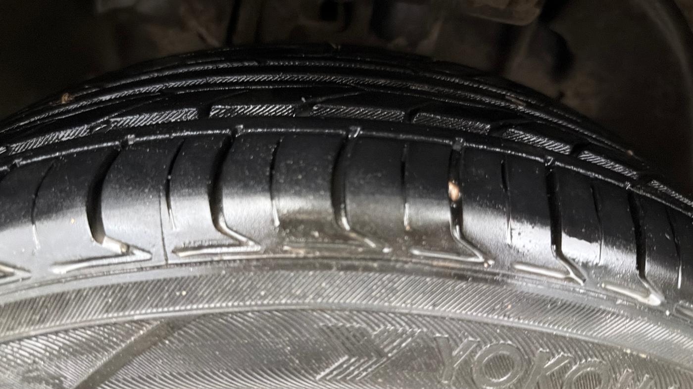 2022 Tata Tiago XZA PETROL, Petrol, Automatic, 77,530 km, Left Front Tyre Tread