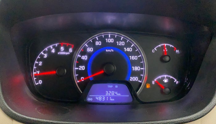 2015 Hyundai Grand i10 SPORTZ 1.1 CRDI, Diesel, Manual, 48,269 km, Odometer Image