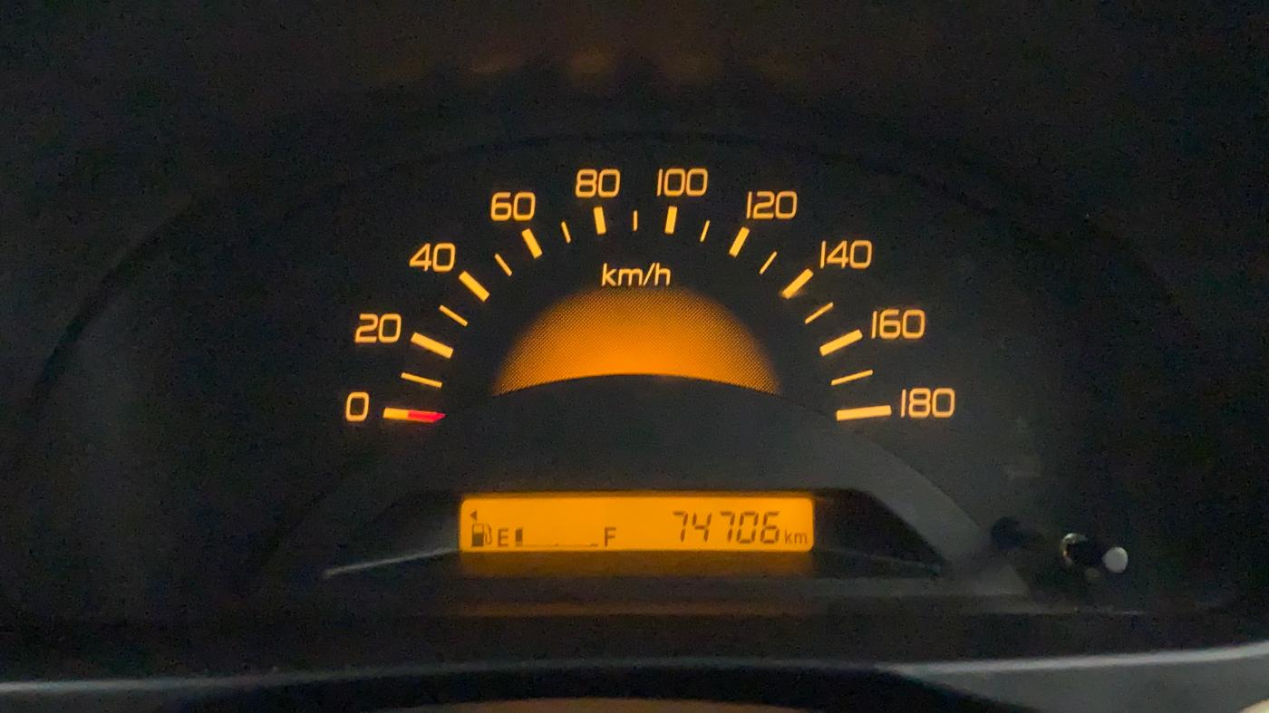 2017 Maruti Wagon R 1.0 LXI CNG, CNG, Manual, 74,774 km, Odometer Image