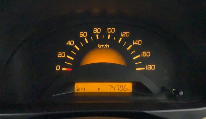 2017 Maruti Wagon R 1.0 LXI CNG, CNG, Manual, 74,774 km, Odometer Image