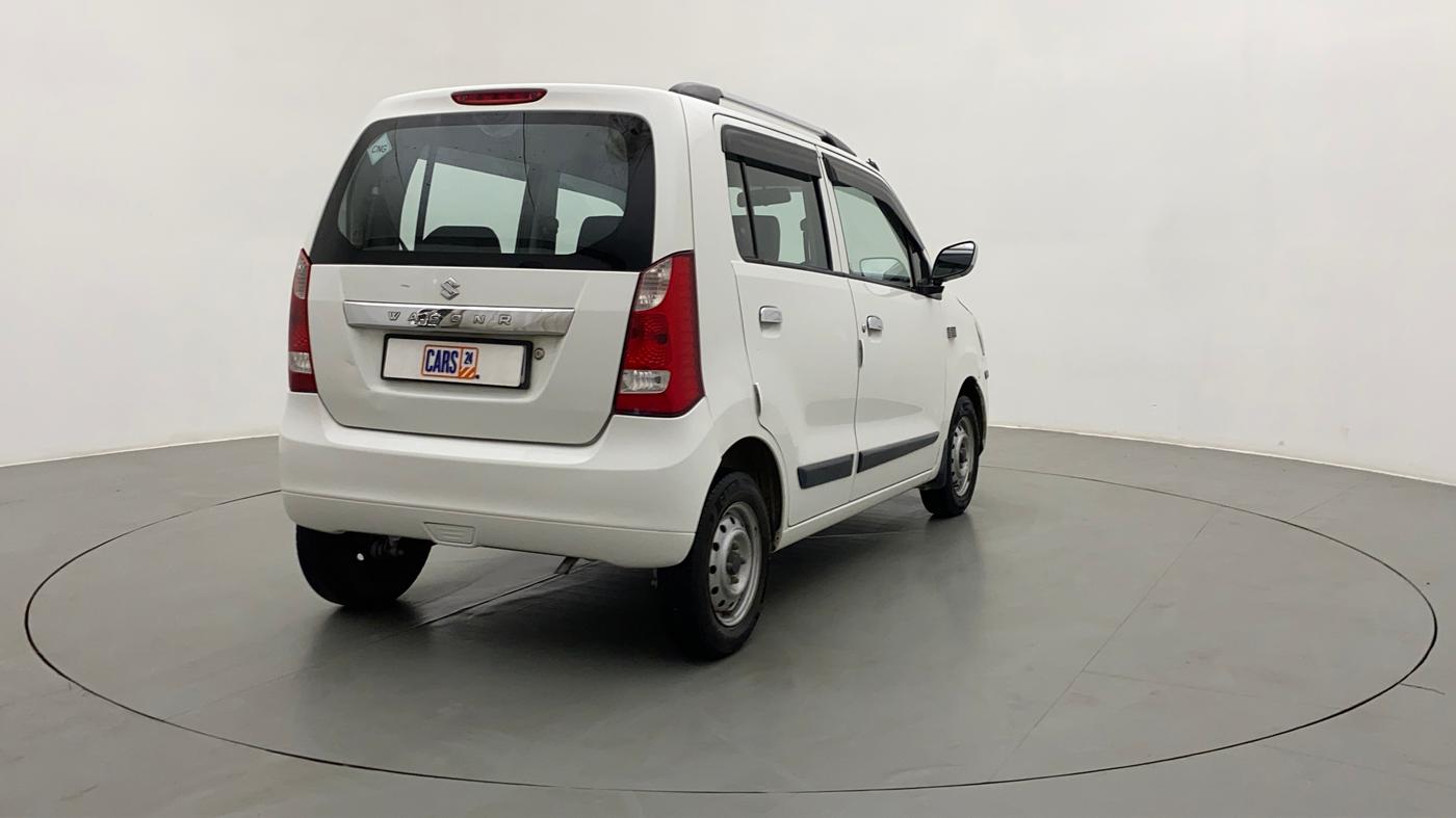 2017 Maruti Wagon R 1.0 LXI CNG, CNG, Manual, 74,774 km, Right Back Diagonal