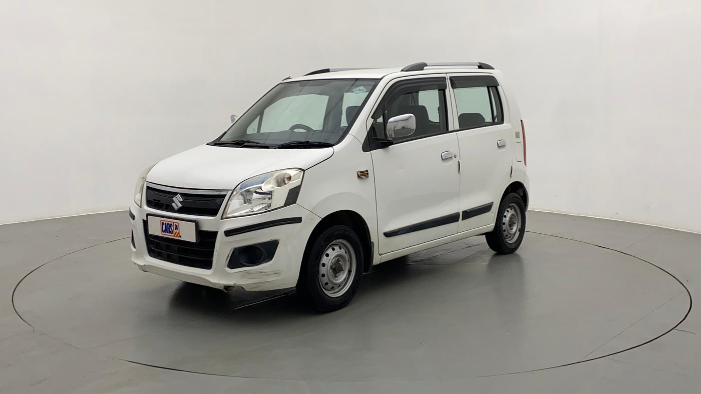 2017 Maruti Wagon R 1.0 LXI CNG, CNG, Manual, 74,774 km, Left Front Diagonal
