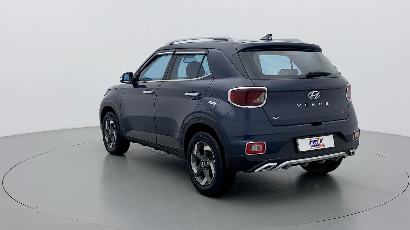 2021 Hyundai VENUE 1.0L Turbo GDI SX(O) MT, Petrol, Manual, 24,478 km, Left Back Diagonal
