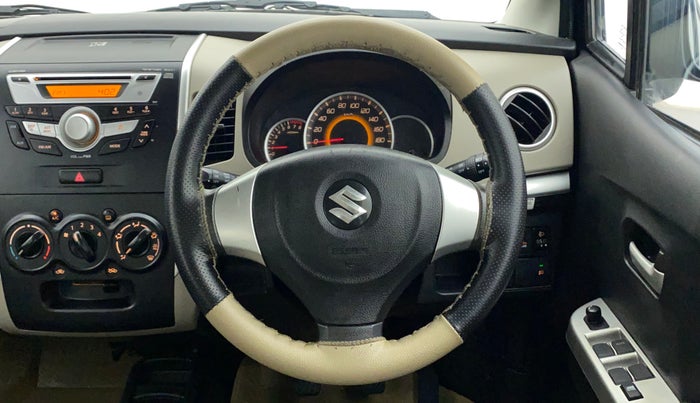 2016 Maruti Wagon R 1.0 VXI OPT, Petrol, Manual, 26,470 km, Steering Wheel Close Up