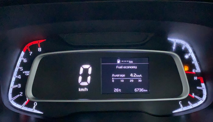 2021 KIA SONET HTK PLUS 1.2, Petrol, Manual, 6,954 km, Odometer Image