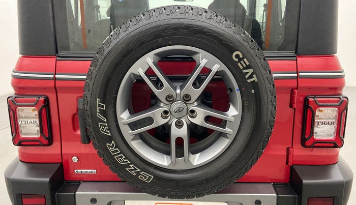 2021 Mahindra Thar LX PETROL HT 4WD AT, Petrol, Automatic, 13,871 km, Spare Tyre