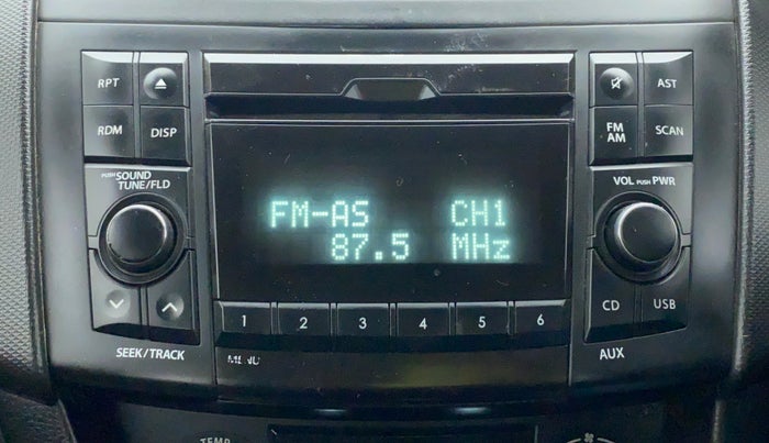 2014 Maruti Swift ZXI D, Petrol, Manual, 69,865 km, Infotainment System