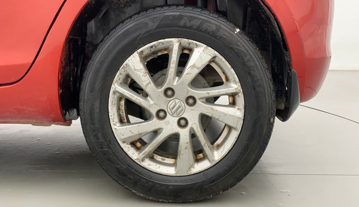 2014 Maruti Swift ZXI D, Petrol, Manual, 69,865 km, Left Rear Wheel