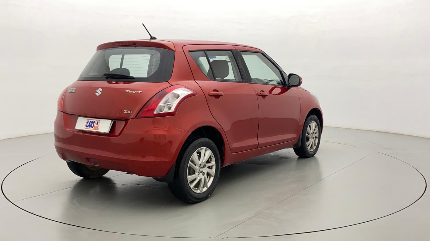 2014 Maruti Swift ZXI D, Petrol, Manual, 69,865 km, Right Back Diagonal