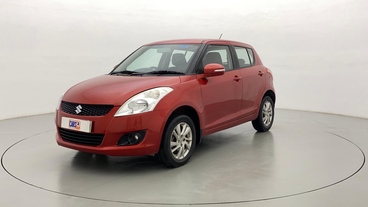 2014 Maruti Swift ZXI D, Petrol, Manual, 69,865 km, Left Front Diagonal