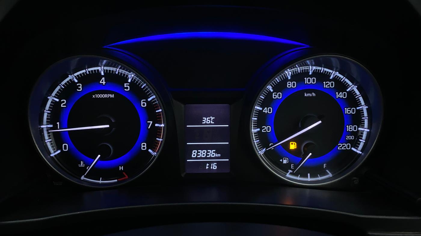2016 Maruti Baleno DELTA 1.2 K12, Petrol, Manual, Odometer Image