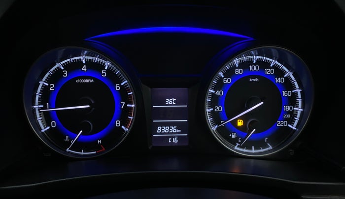 2016 Maruti Baleno DELTA 1.2 K12, Petrol, Manual, Odometer Image