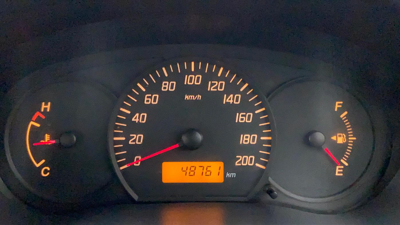 2007 Maruti Swift LXI 1.3, Petrol, Manual, 48,824 km, Odometer Image