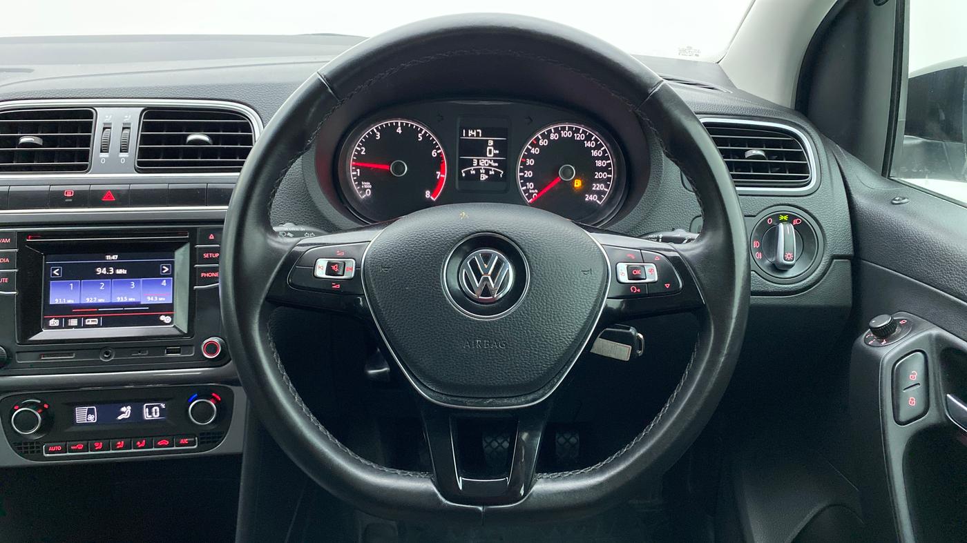 2020 Volkswagen Polo HIGHLINE PLUS 1.0 TSI MT, Petrol, Manual, 31,204 km, Steering Wheel Close Up