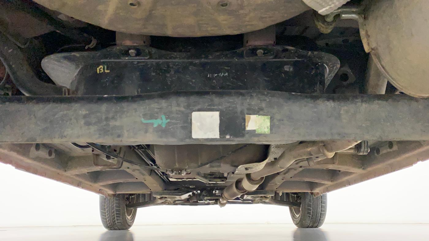 2017 Mahindra KUV 100 NXT K8 P 6 STR, Petrol, Manual, 7,845 km, Rear Underbody