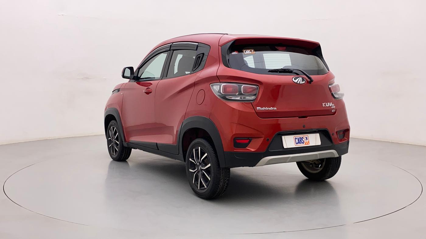 2017 Mahindra KUV 100 NXT K8 P 6 STR, Petrol, Manual, 7,845 km, Left Back Diagonal