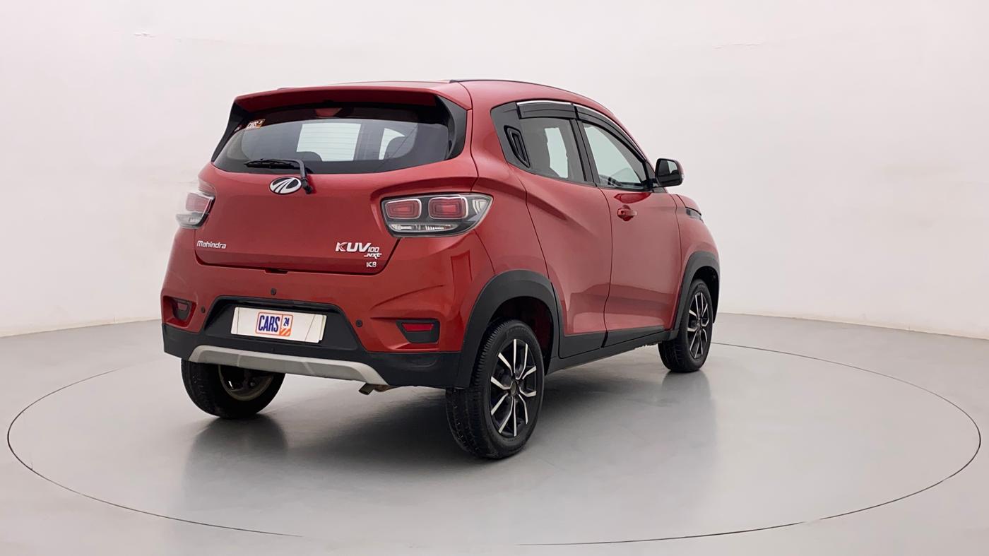 2017 Mahindra KUV 100 NXT K8 P 6 STR, Petrol, Manual, 7,845 km, Right Back Diagonal