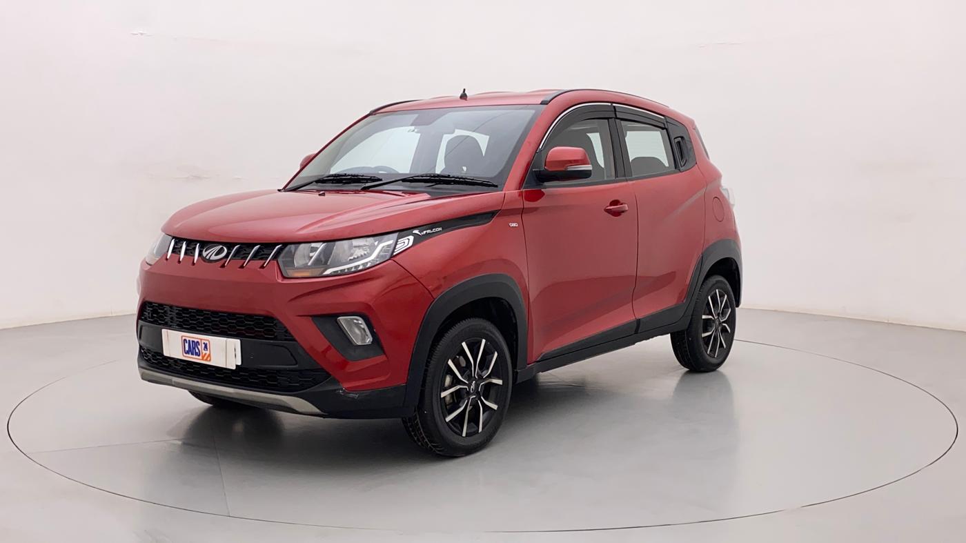 2017 Mahindra KUV 100 NXT K8 P 6 STR, Petrol, Manual, 7,845 km, Left Front Diagonal