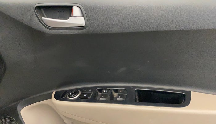 2018 Hyundai Grand i10 SPORTZ 1.2 KAPPA VTVT, CNG, Manual, 35,647 km, Driver Side Door Panels Control