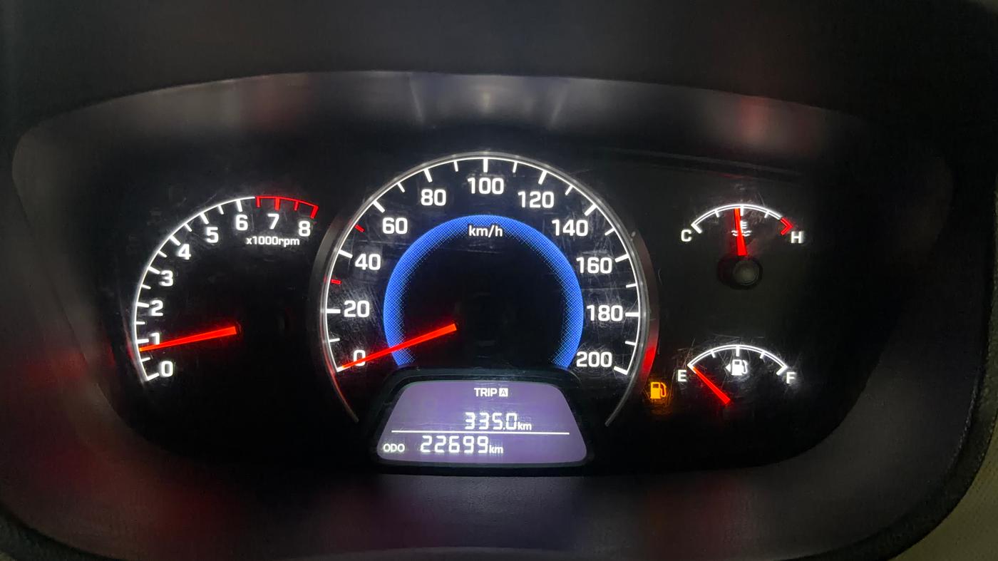 2016 Hyundai Grand i10 SPORTZ 1.2 KAPPA VTVT, Petrol, Manual, 22,686 km, Odometer Image