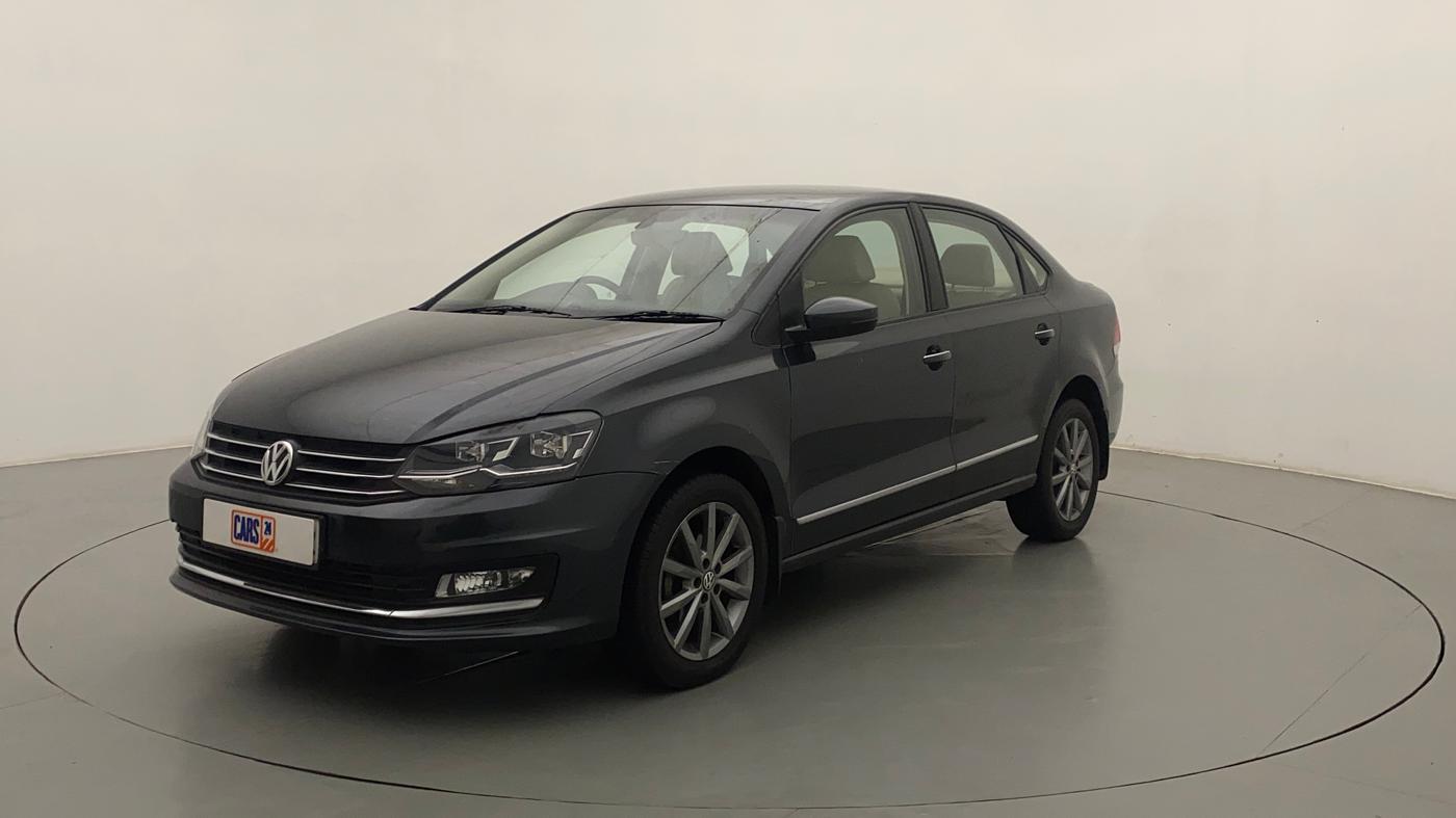 2018 Volkswagen Vento HIGHLINE PLUS 1.5 AT 16 ALLOY, Diesel, Automatic, 70,205 km, Left Front Diagonal