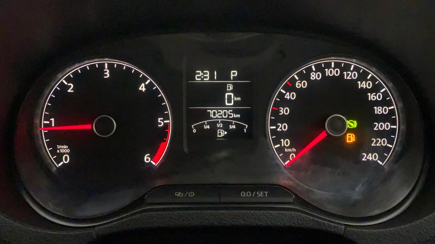 2018 Volkswagen Vento HIGHLINE PLUS 1.5 AT 16 ALLOY, Diesel, Automatic, 70,205 km, Odometer Image