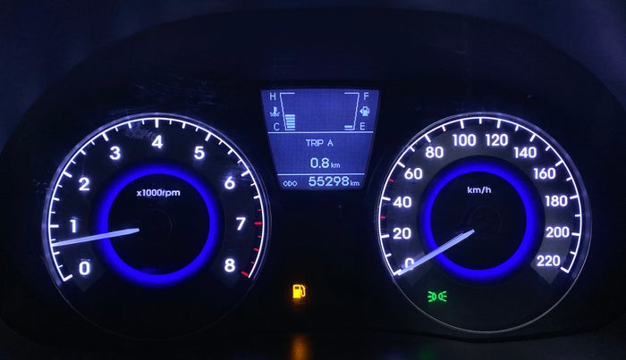 2014 Hyundai Verna FLUIDIC 1.6 SX VTVT OPT, Petrol, Manual, 55,244 km, Odometer Image