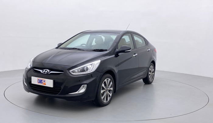 2014 Hyundai Verna FLUIDIC 1.6 SX VTVT OPT, Petrol, Manual, 55,244 km, Left Front Diagonal
