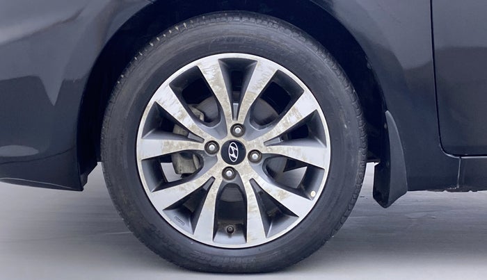 2014 Hyundai Verna FLUIDIC 1.6 SX VTVT OPT, Petrol, Manual, 55,244 km, Left Front Wheel