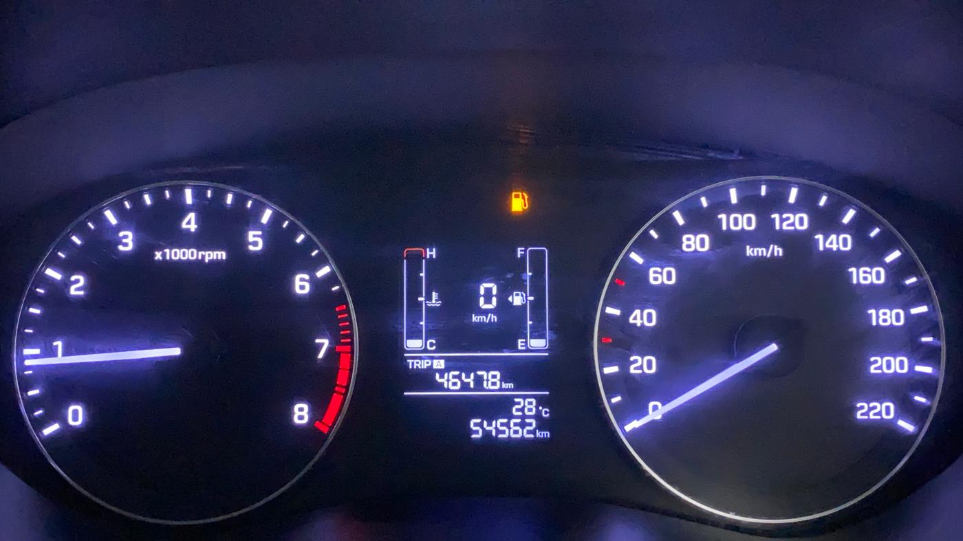 2016 Hyundai Elite i20 MAGNA 1.2, Petrol, Manual, 54,562 km, Odometer Image