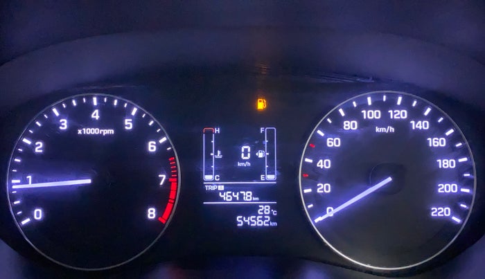 2016 Hyundai Elite i20 MAGNA 1.2, Petrol, Manual, 54,562 km, Odometer Image