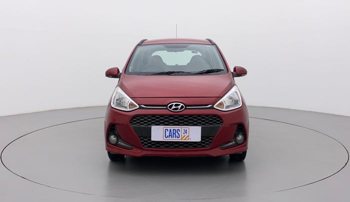 2017 Hyundai Grand i10 SPORTZ (O) AT 1.2 KAPPA VTVT, Petrol, Automatic, 74,977 km, Front
