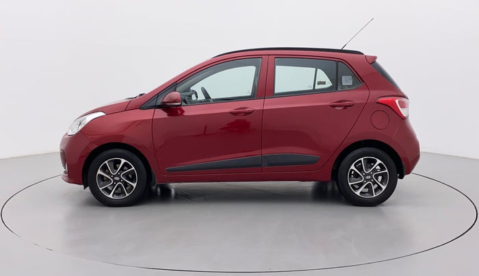 2017 Hyundai Grand i10 SPORTZ (O) AT 1.2 KAPPA VTVT, Petrol, Automatic, 74,977 km, Left Side