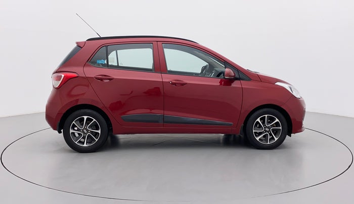 2017 Hyundai Grand i10 SPORTZ (O) AT 1.2 KAPPA VTVT, Petrol, Automatic, 74,977 km, Right Side View