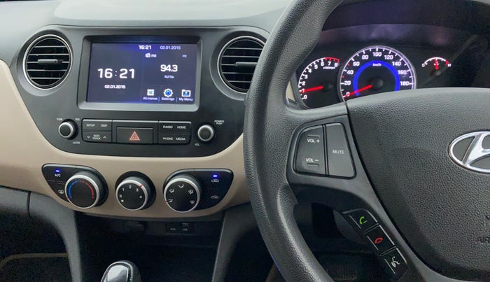 2017 Hyundai Grand i10 SPORTZ (O) AT 1.2 KAPPA VTVT, Petrol, Automatic, 74,977 km, Air Conditioner