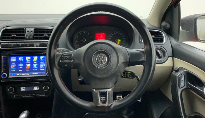 2013 Volkswagen Polo GT TSI AT, Petrol, Automatic, 1,02,428 km, Steering Wheel Close Up