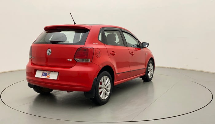 2013 Volkswagen Polo GT TSI AT, Petrol, Automatic, 1,02,428 km, Right Back Diagonal